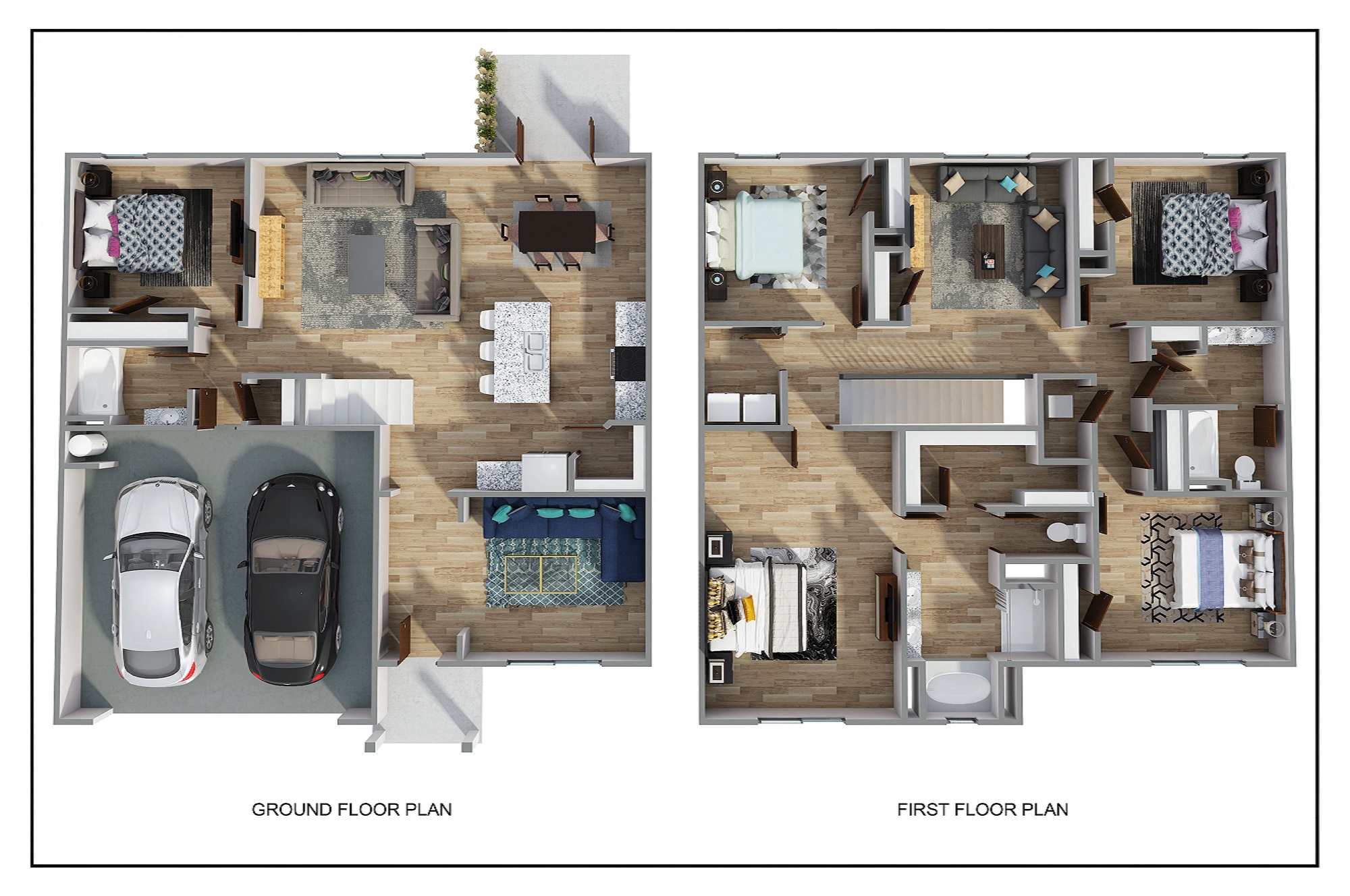 The Hayden 3D FloorPlan at Rock Ridge, Pensacola, 32526